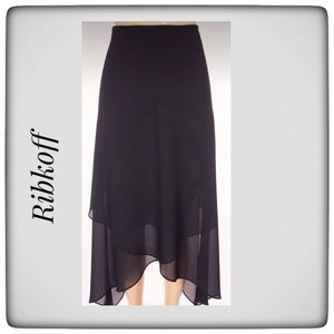 Joseph Ribkoff Asymmetrical Skirt